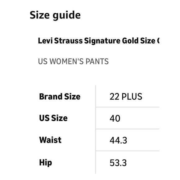 Levi Strauss Size 22 Plus Gold Women Heritage High-Rise Loose Straight Jeans - Picture 2 of 9